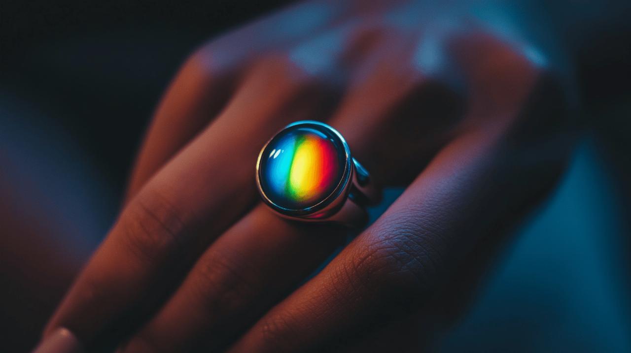 Entretien facile de la Bague Emotion en Titanium : Astuces pour preserver ses changements de couleur