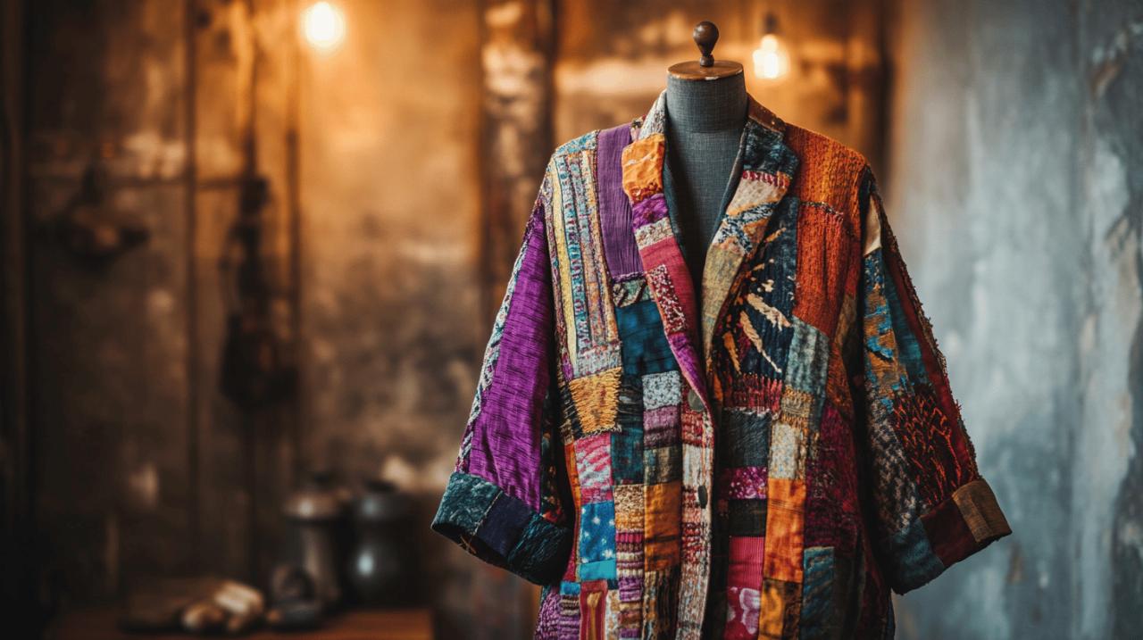 La veste patchwork boheme : entre tradition artisanale et mode actuelle